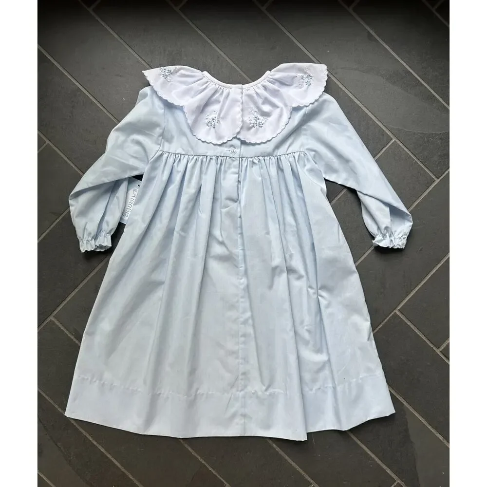 NWT Auraluz Ruffle Collar Dress 2T - Picture 2 of 3